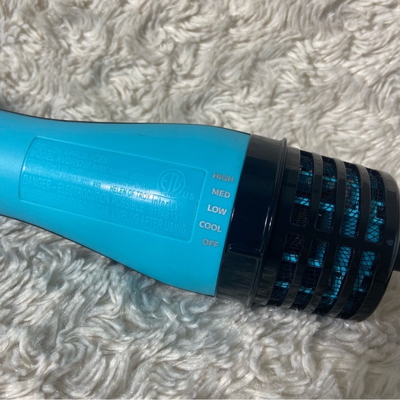 Revlon One-Step Volumizer Original Hair Dryer Hot Air Brush Styler Baby Blue - Picture 5 of 7